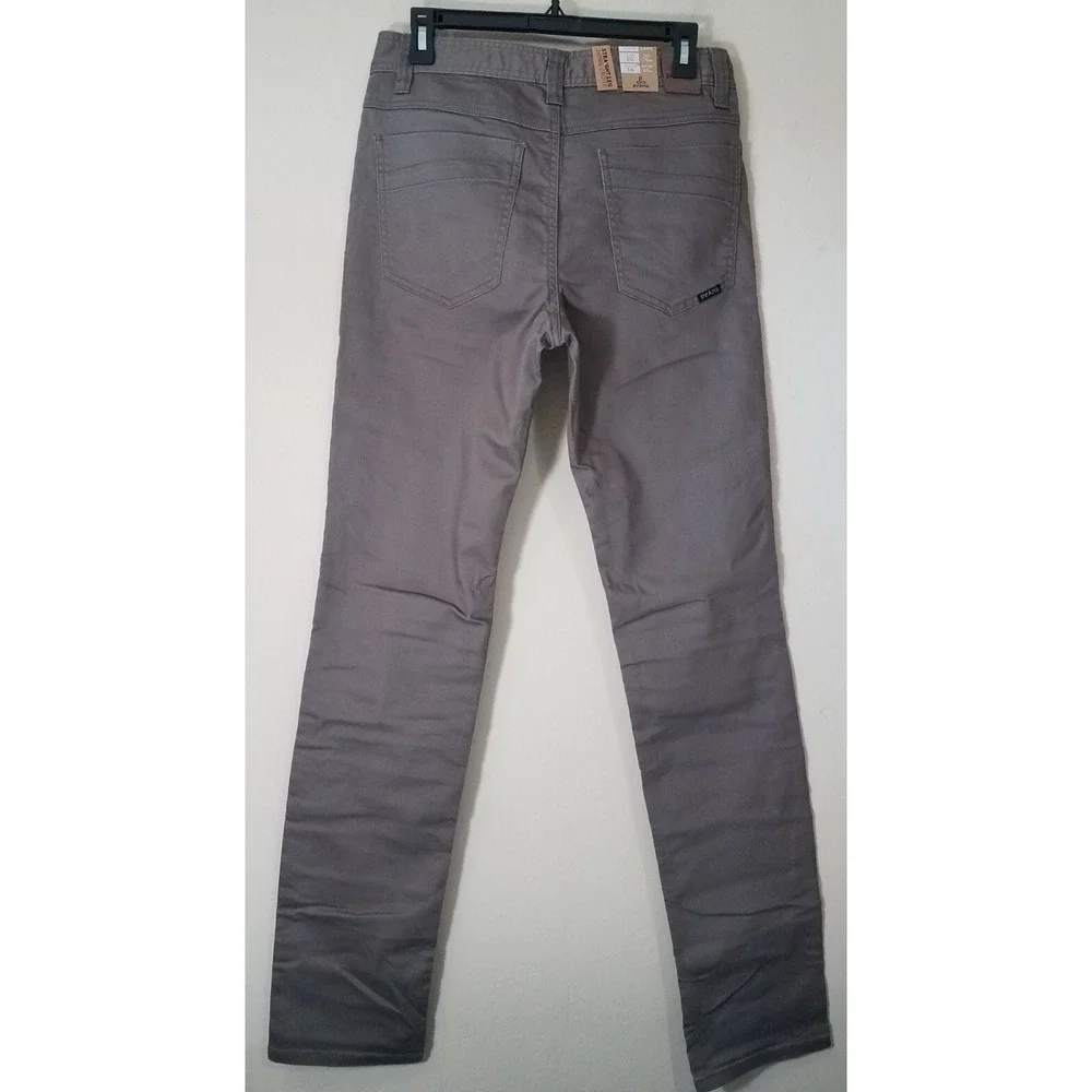 Prana‎ Bridger Jeans Men 30x36 Slim Fit Straight Denim Organic Mud Brown NEW